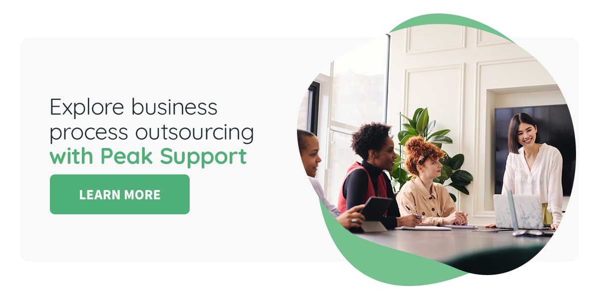 How Does Business Process Outsourcing Work? - Peak Support