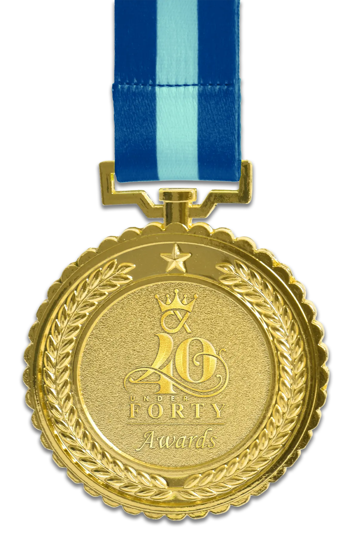 40 under 40 awards Medal 3